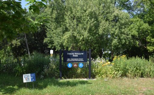 1/2 block from Swede Hollow Park