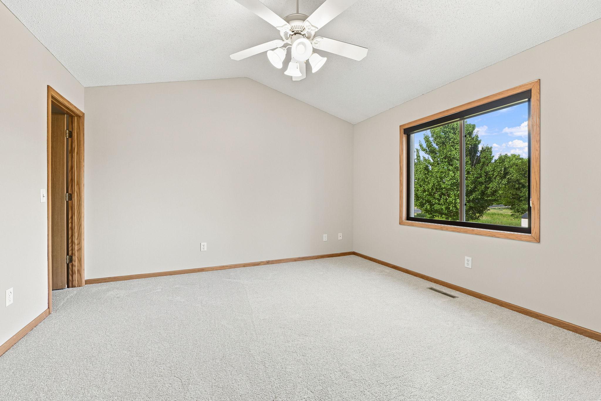Main level second bedroom.
