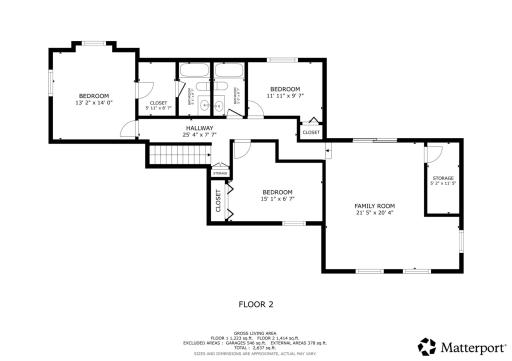Floorplan Upper