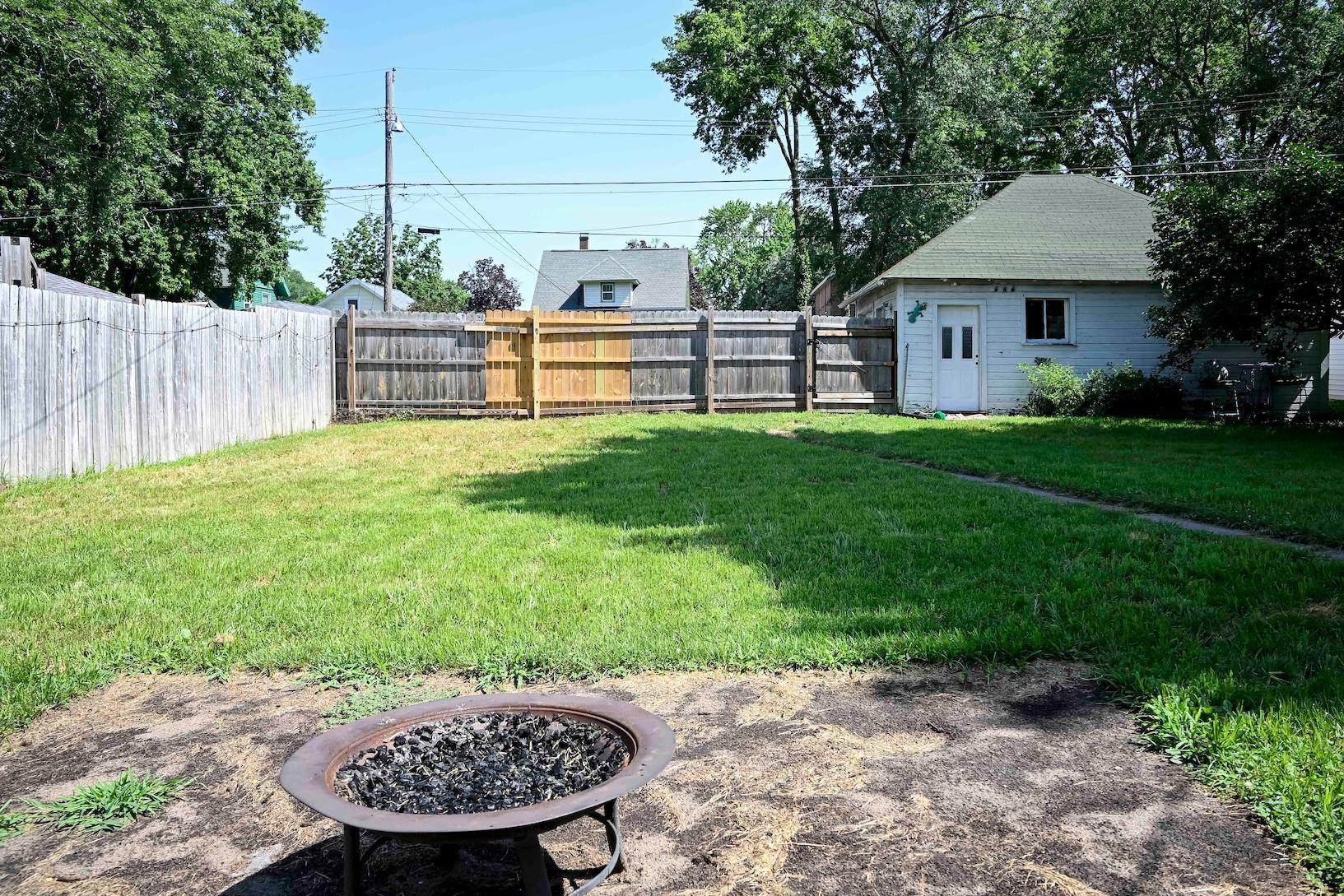 Fenced Back Yard
