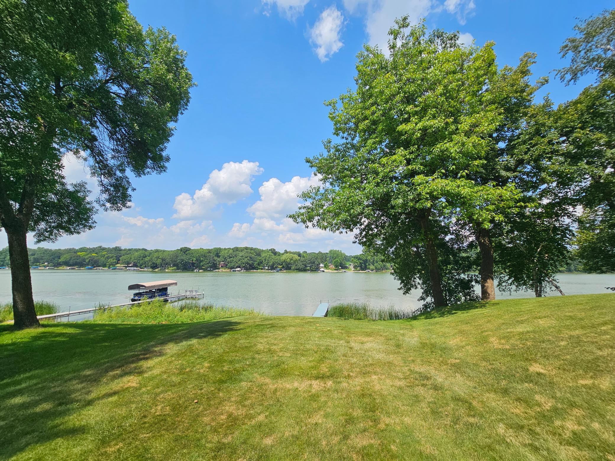 25 feet of dedicated PRIVATE deeded access to Rice Lake!