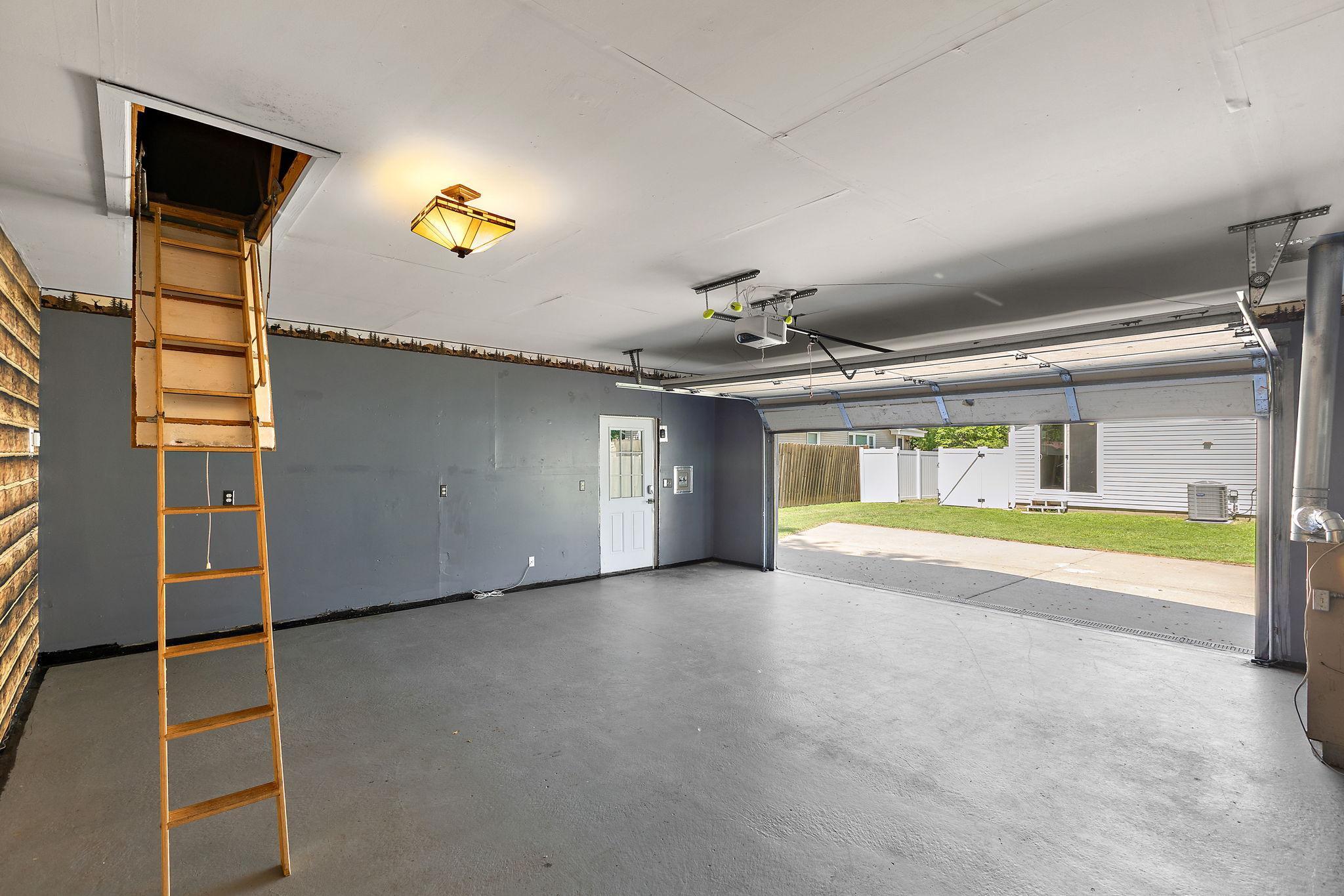 Ladder to storage