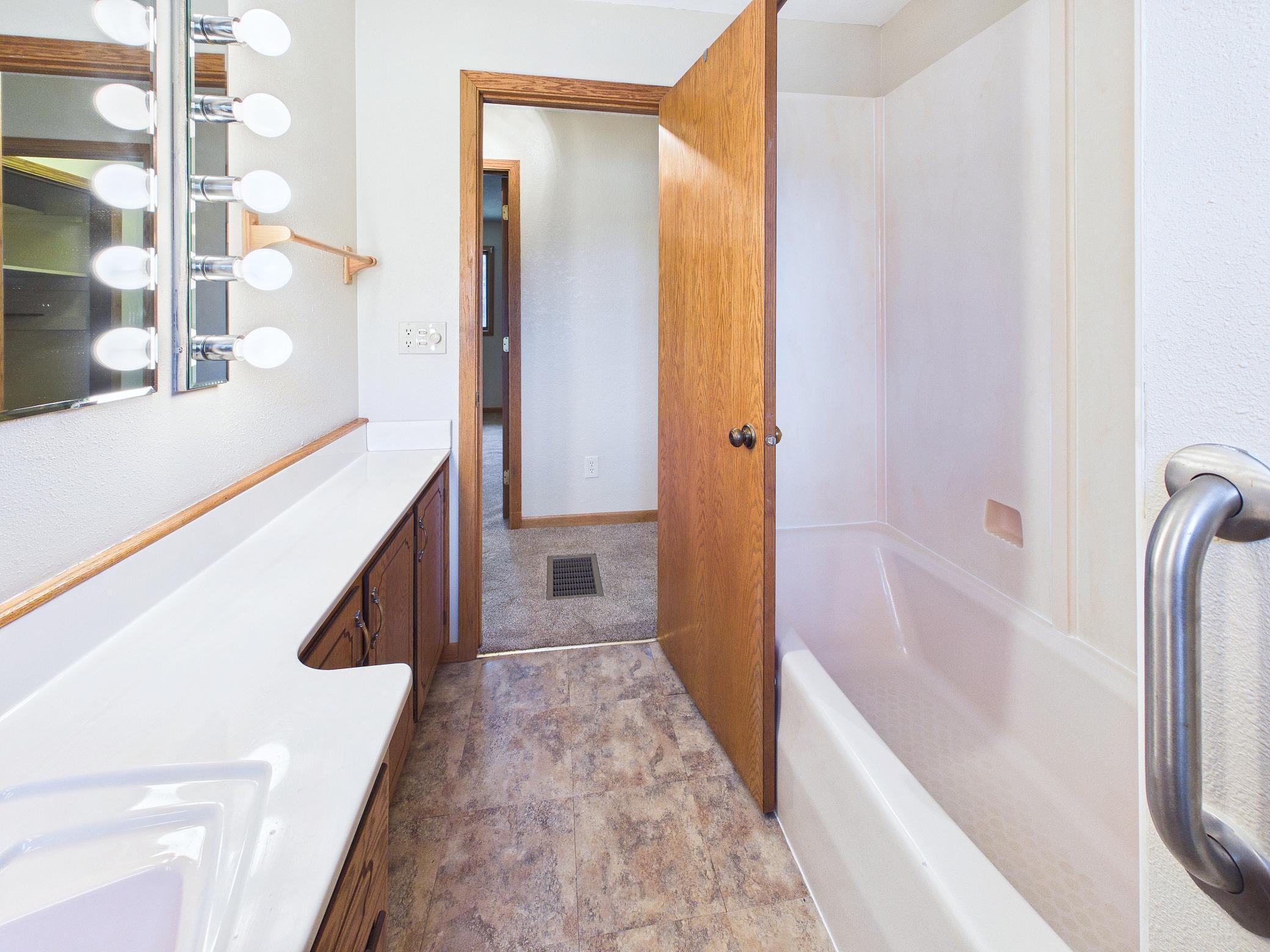 Main Floor Bath with Grab Bars