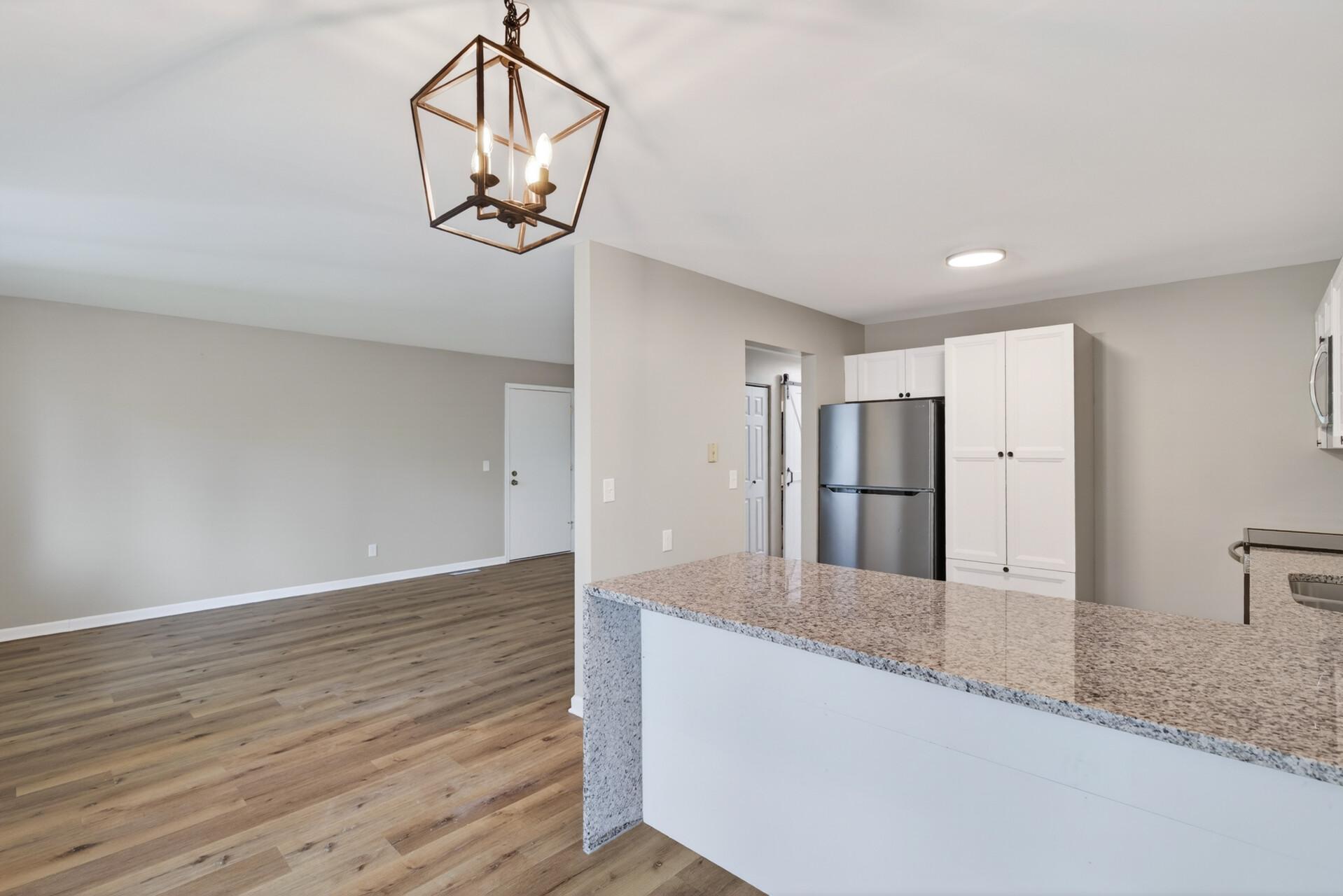 Large breakfast bar and dining space perfect for everyday living.