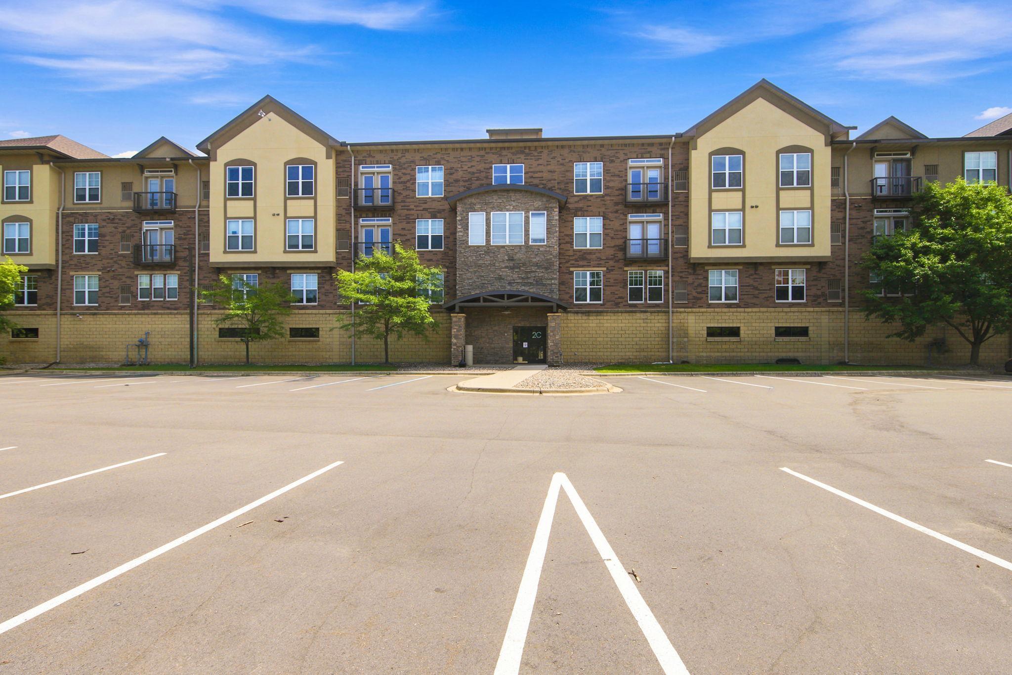 Building showing parking