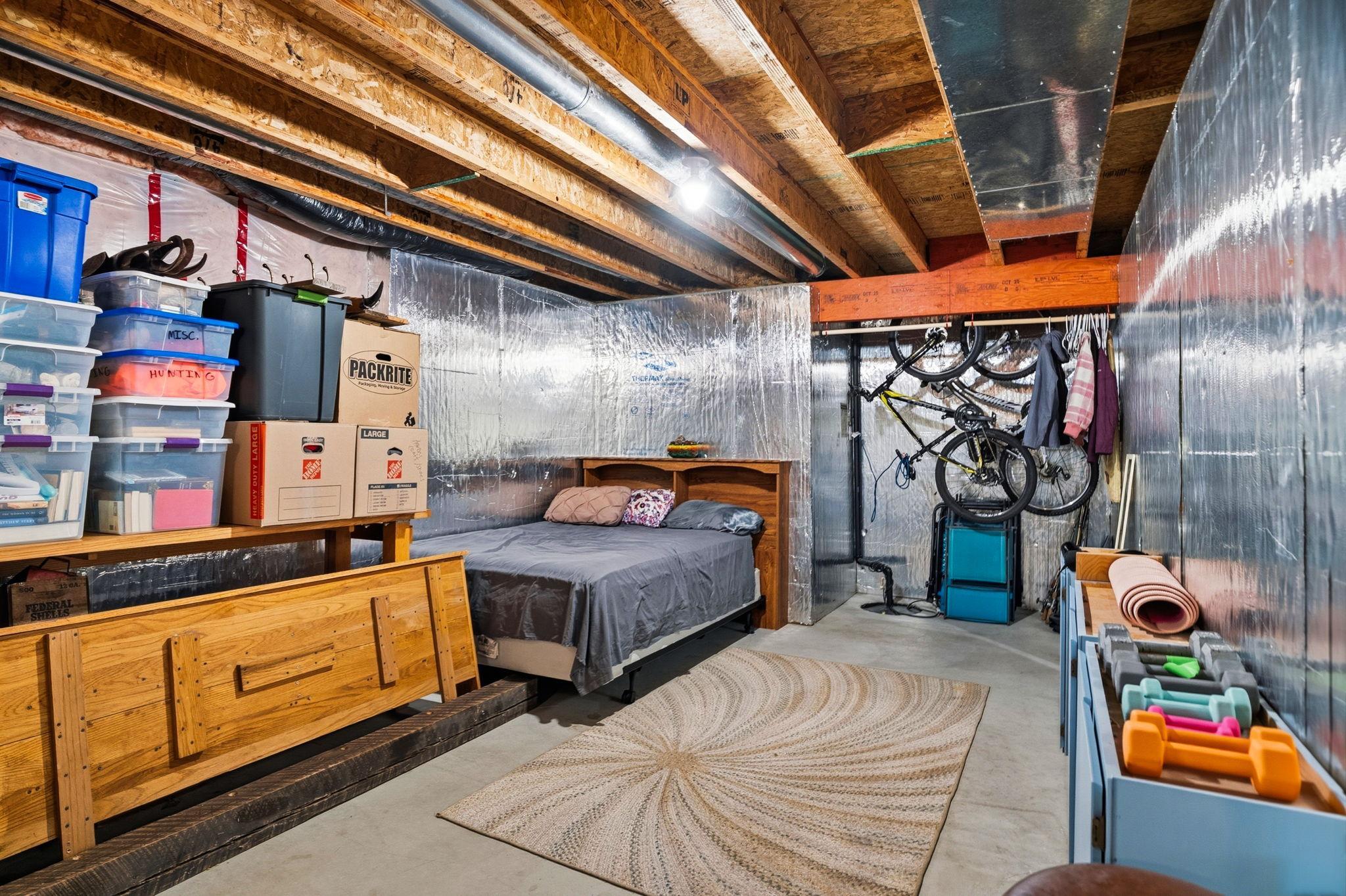 Space to add! Bring your finishing touch or add a 3rd bed/bath - ready to go!