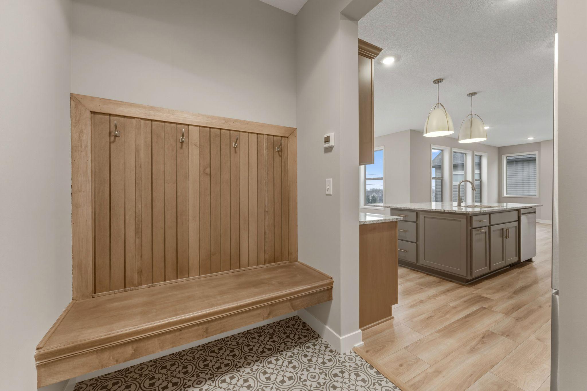 Mudroom bench