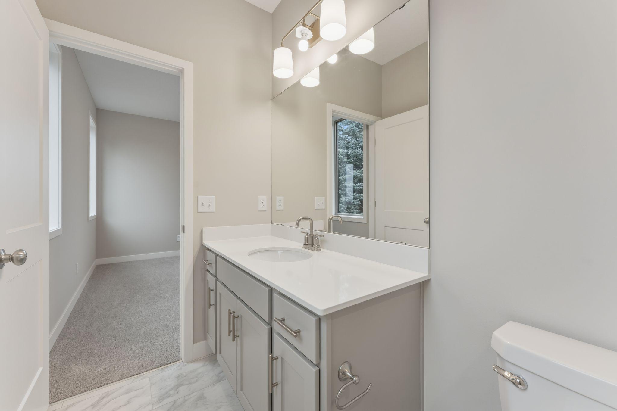 3/4 bath on main floor