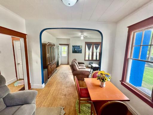 Character throughout this home