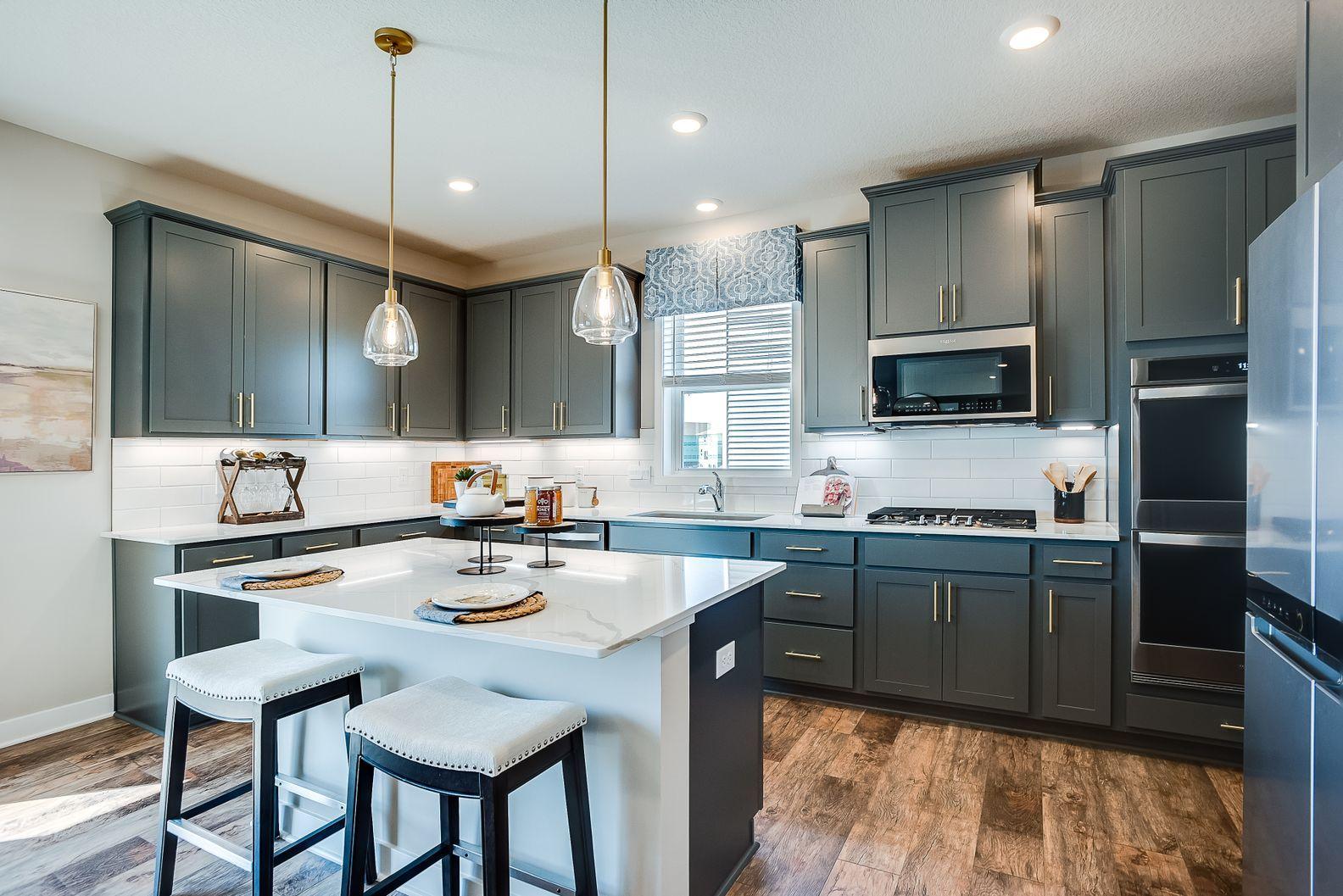 Quartz Center island and Countertops.