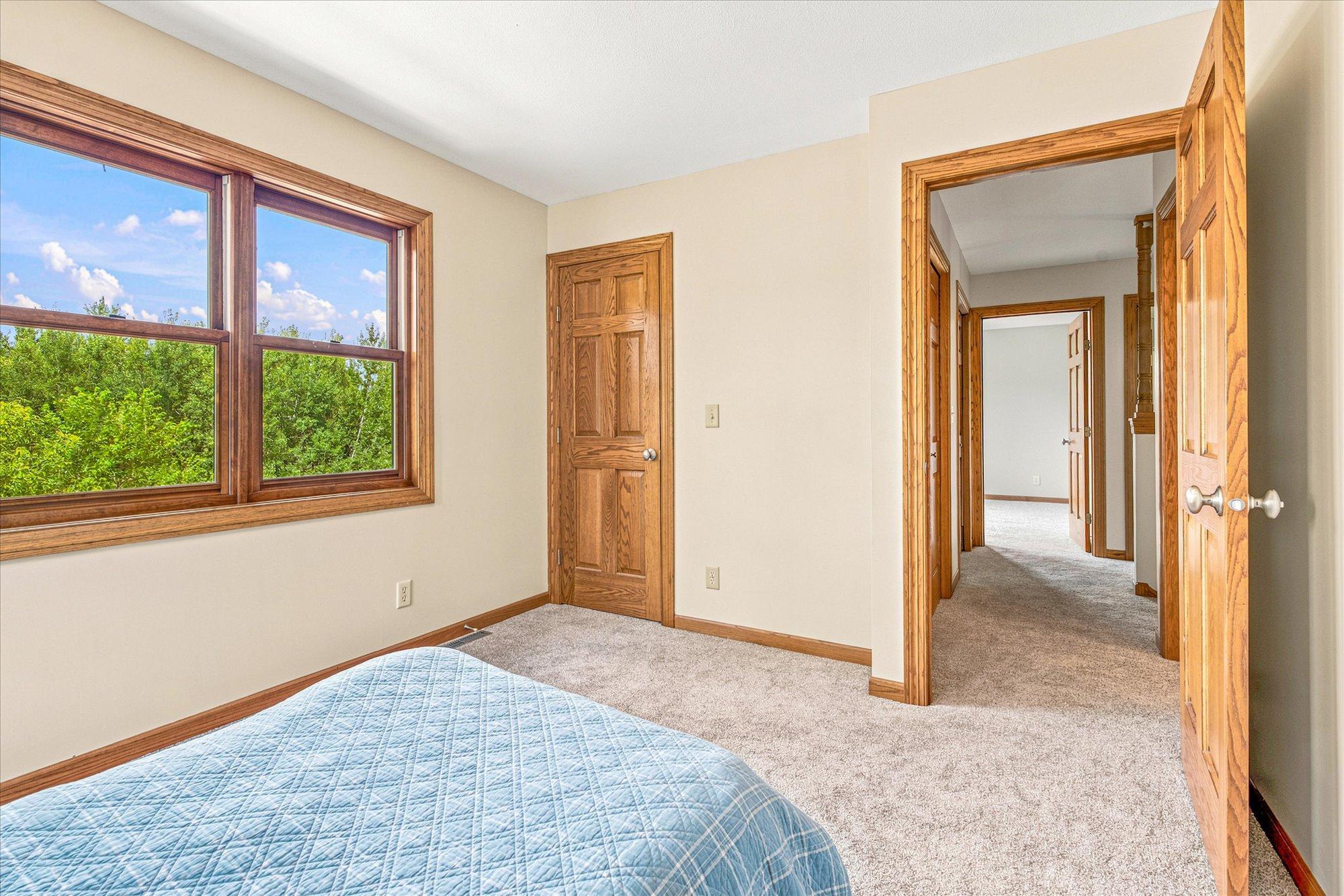 Each Bedroom has a walk in closet