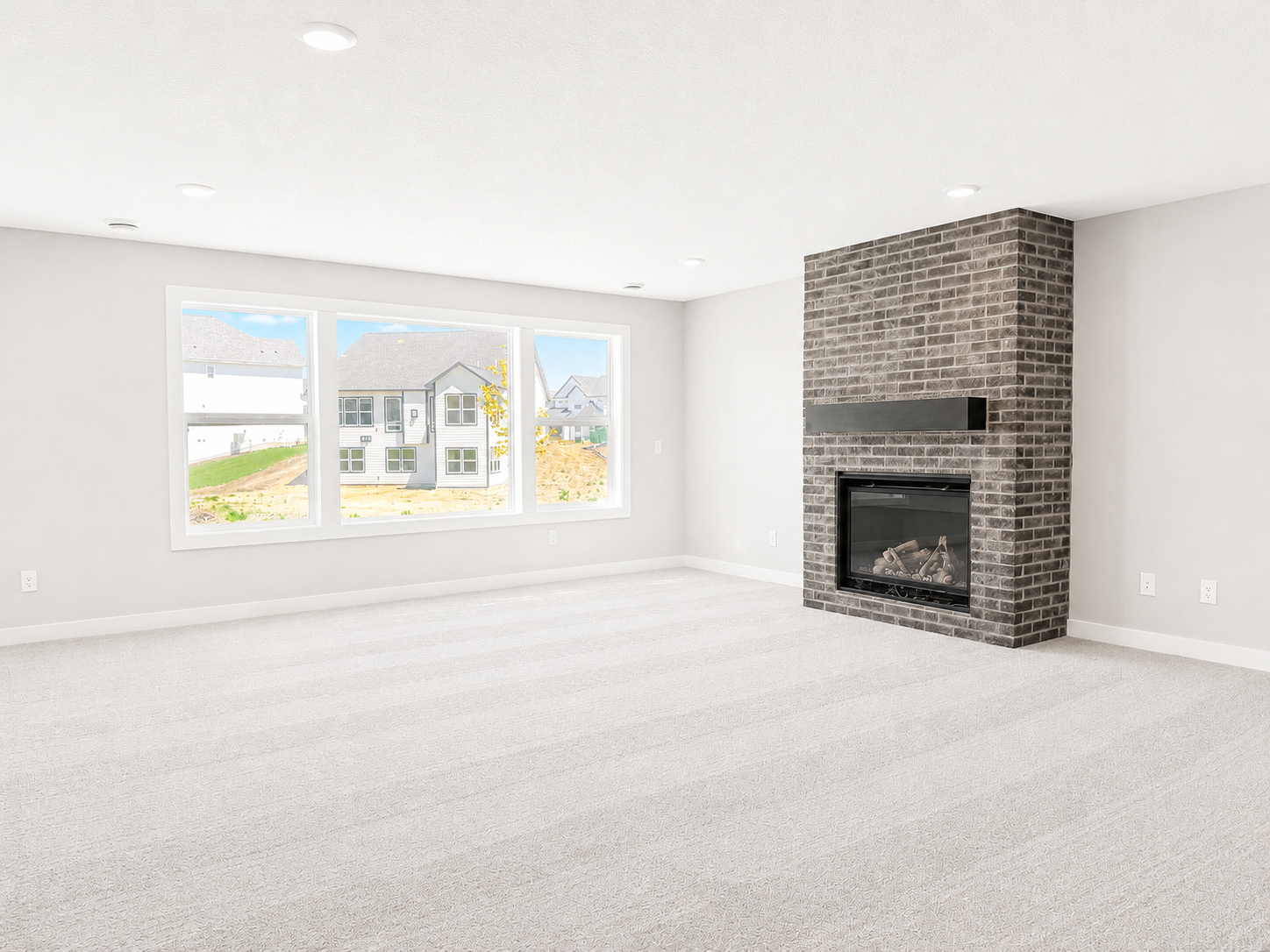 Lower level family room