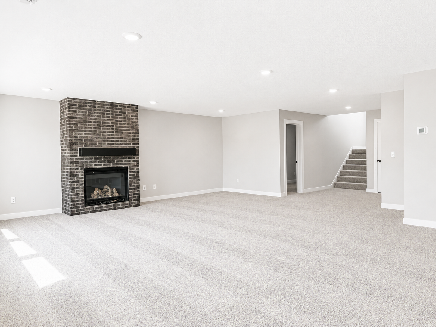 Lower level family room