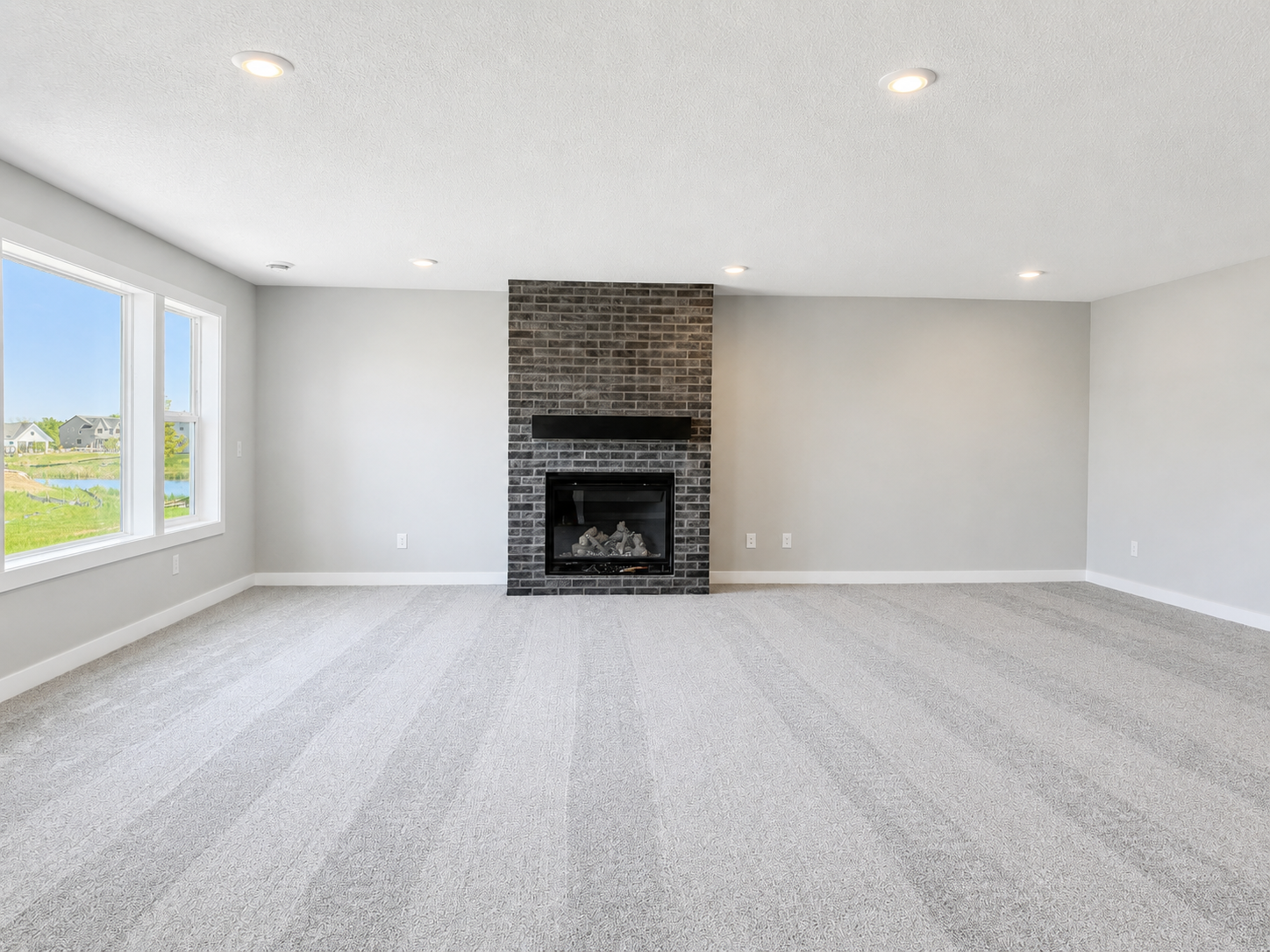 Lower level family room