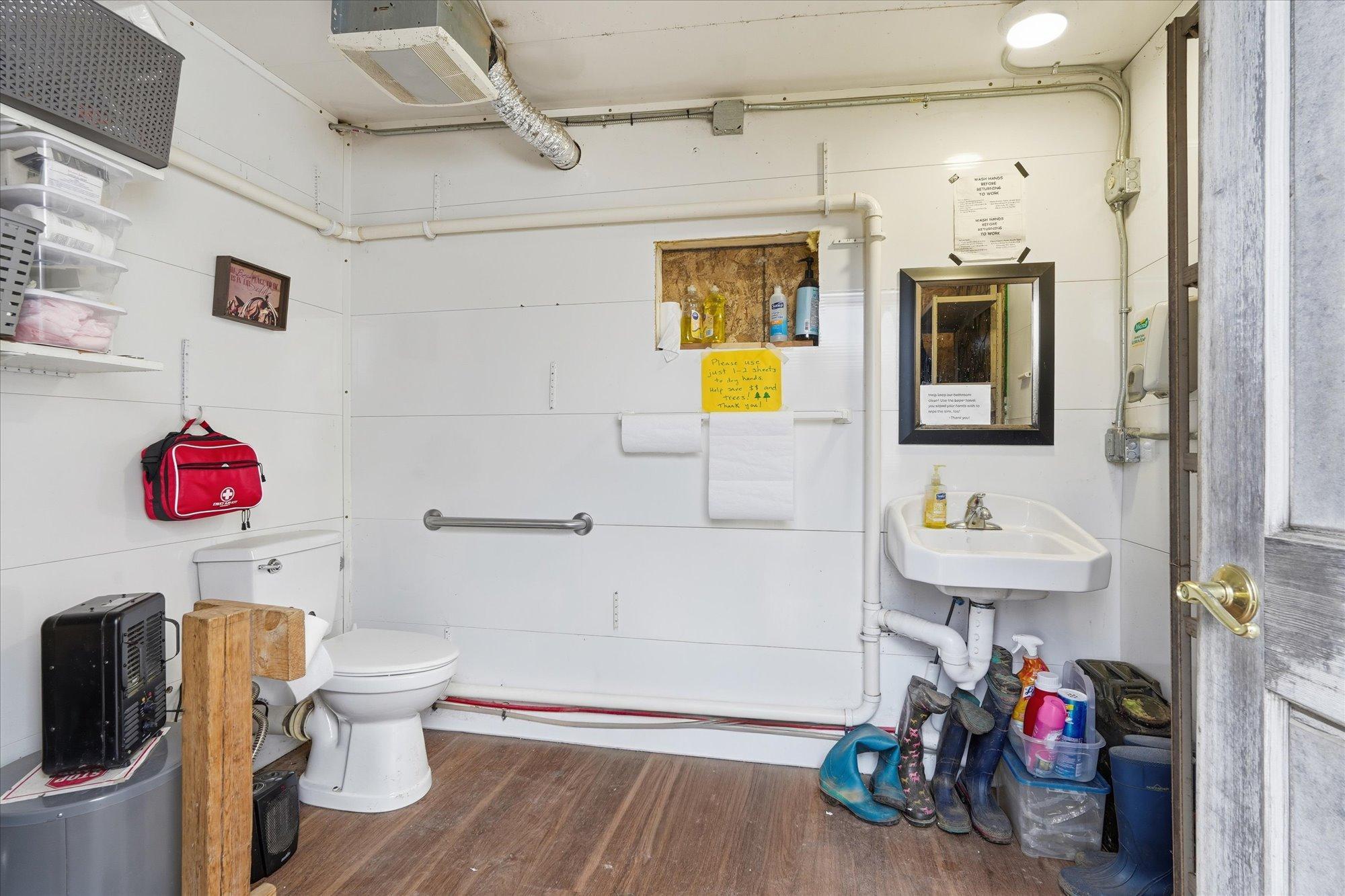 Bathroom for Barn