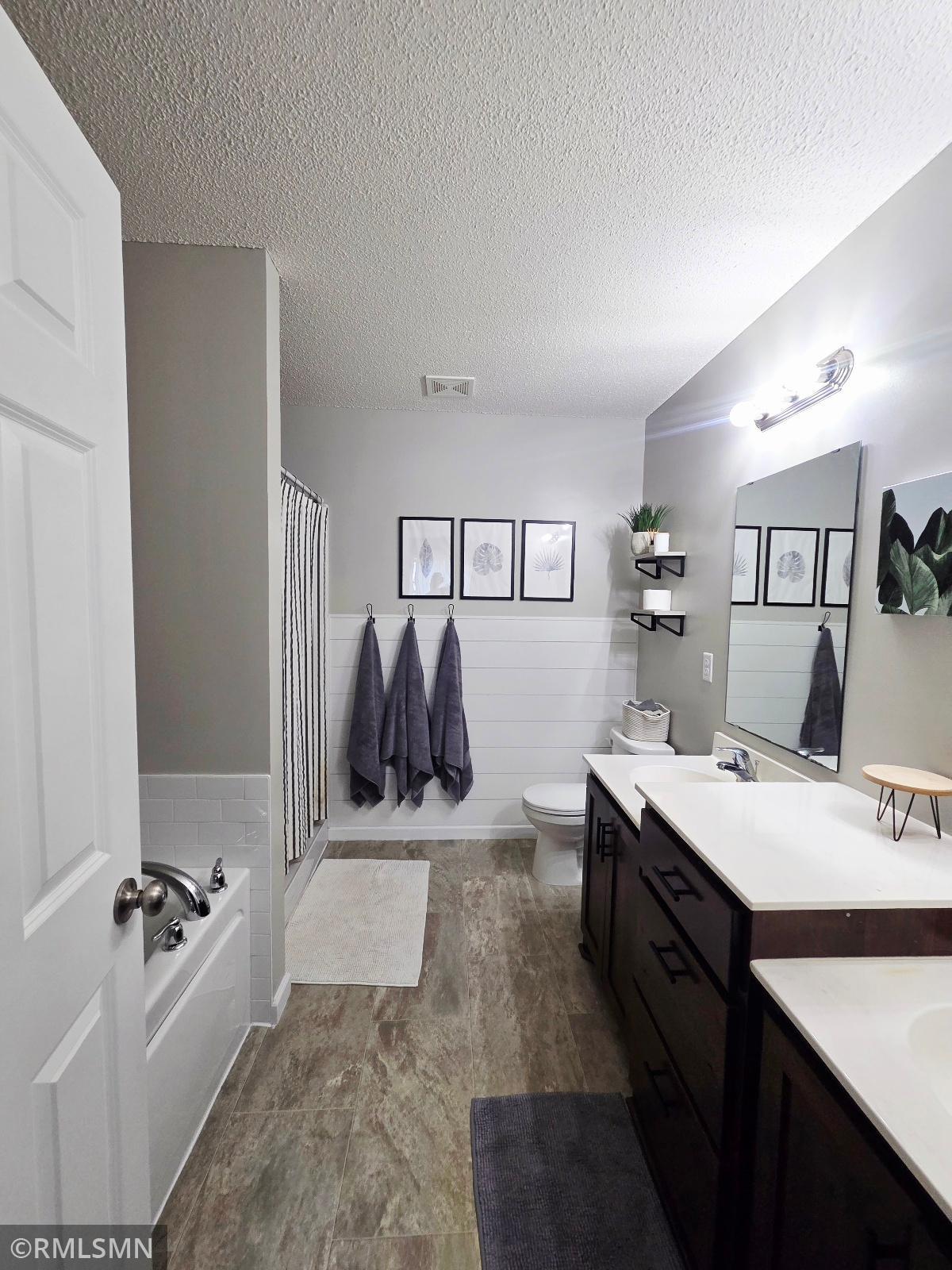 Large master bathroom