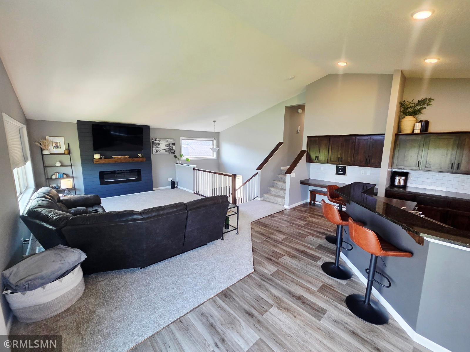 Open, spacious main level floor