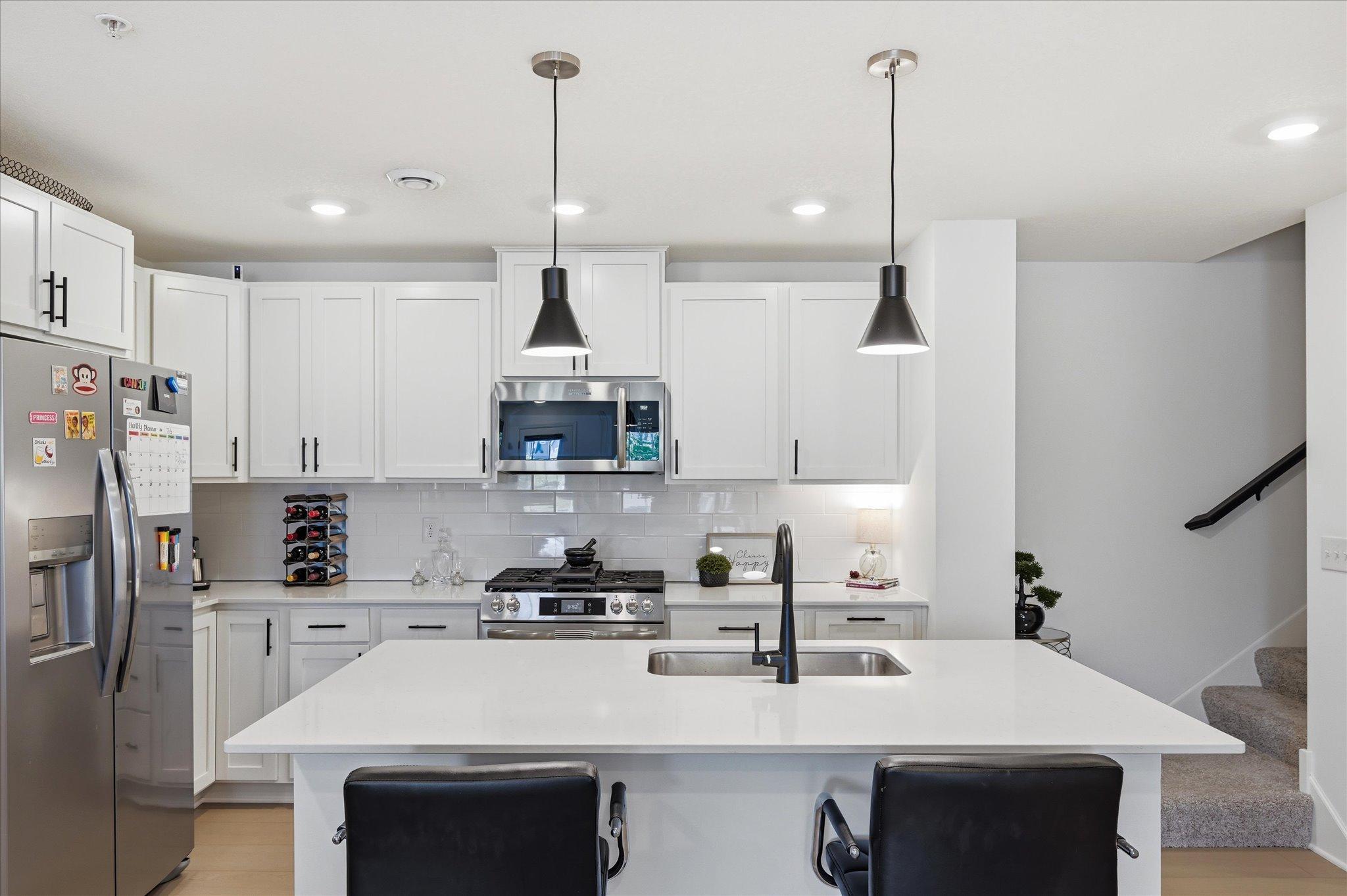 Stunning white kitchen