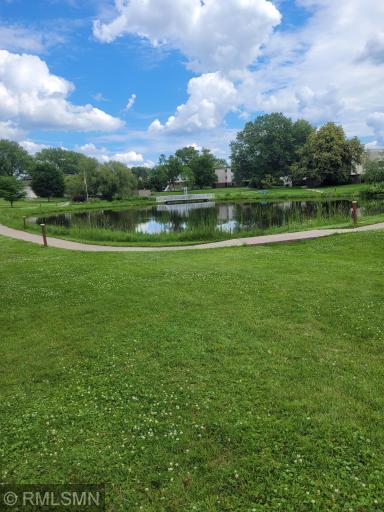 community path and pond