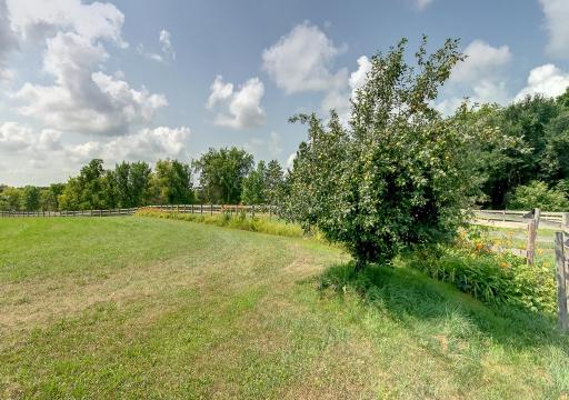 Orchard includes 2 apple and 2 pear trees
