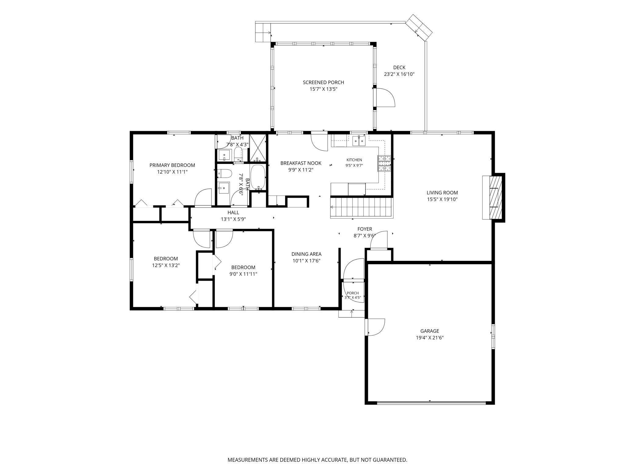 Main Level Floorplan