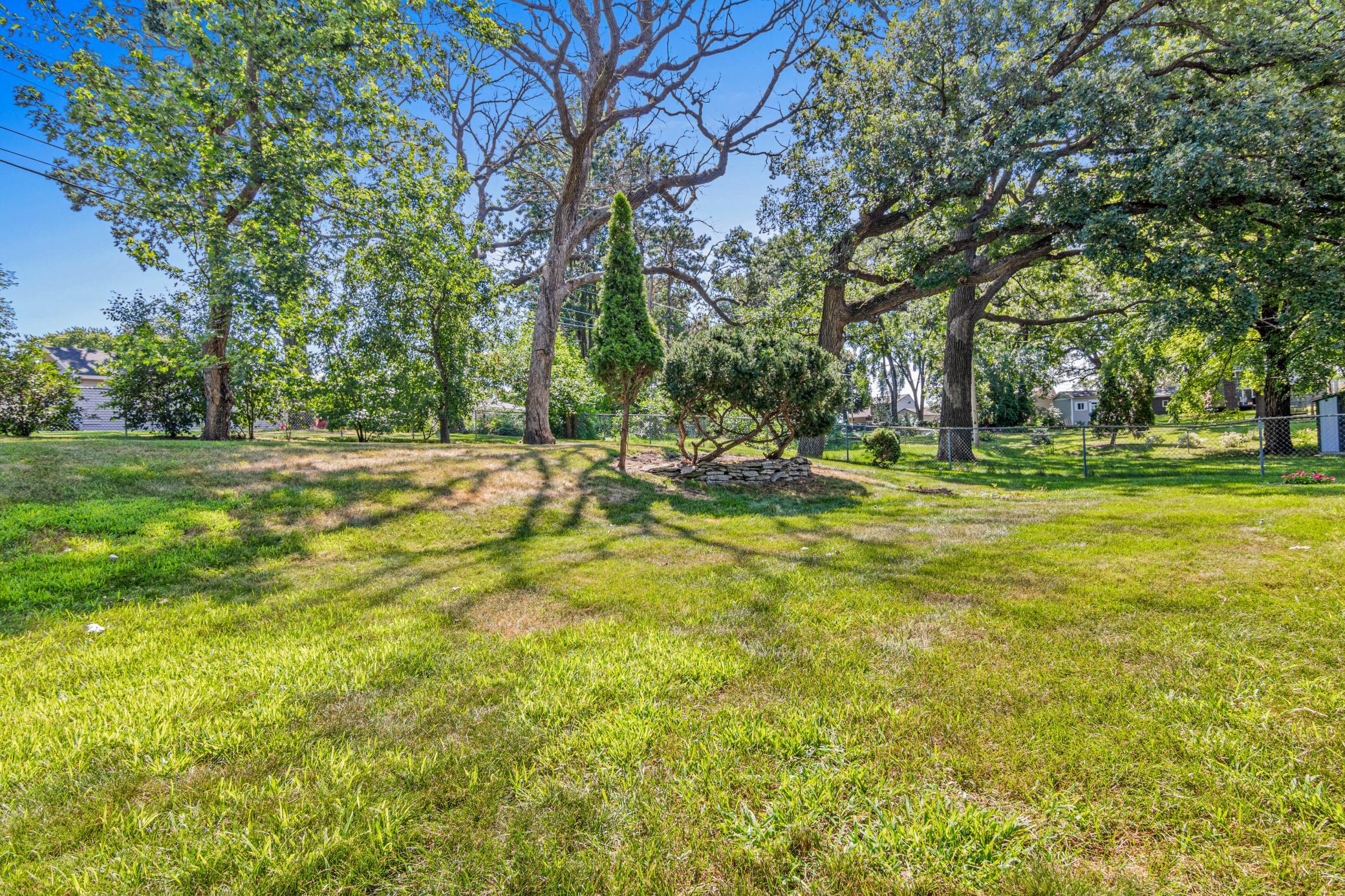 Private Fenced Backyard