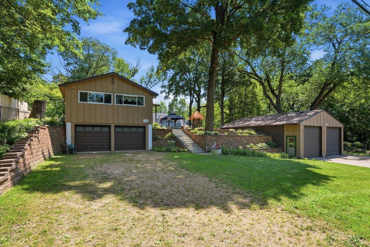 Attached garage