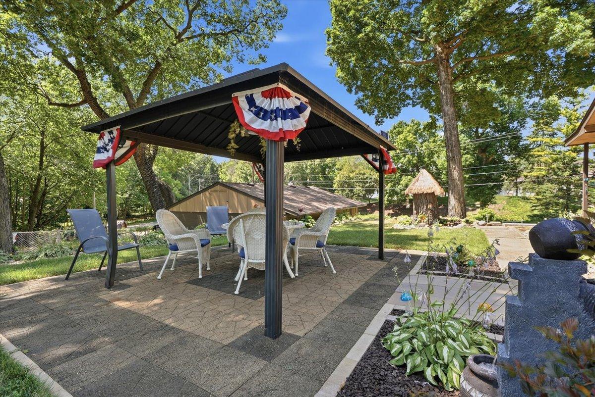 Patio area