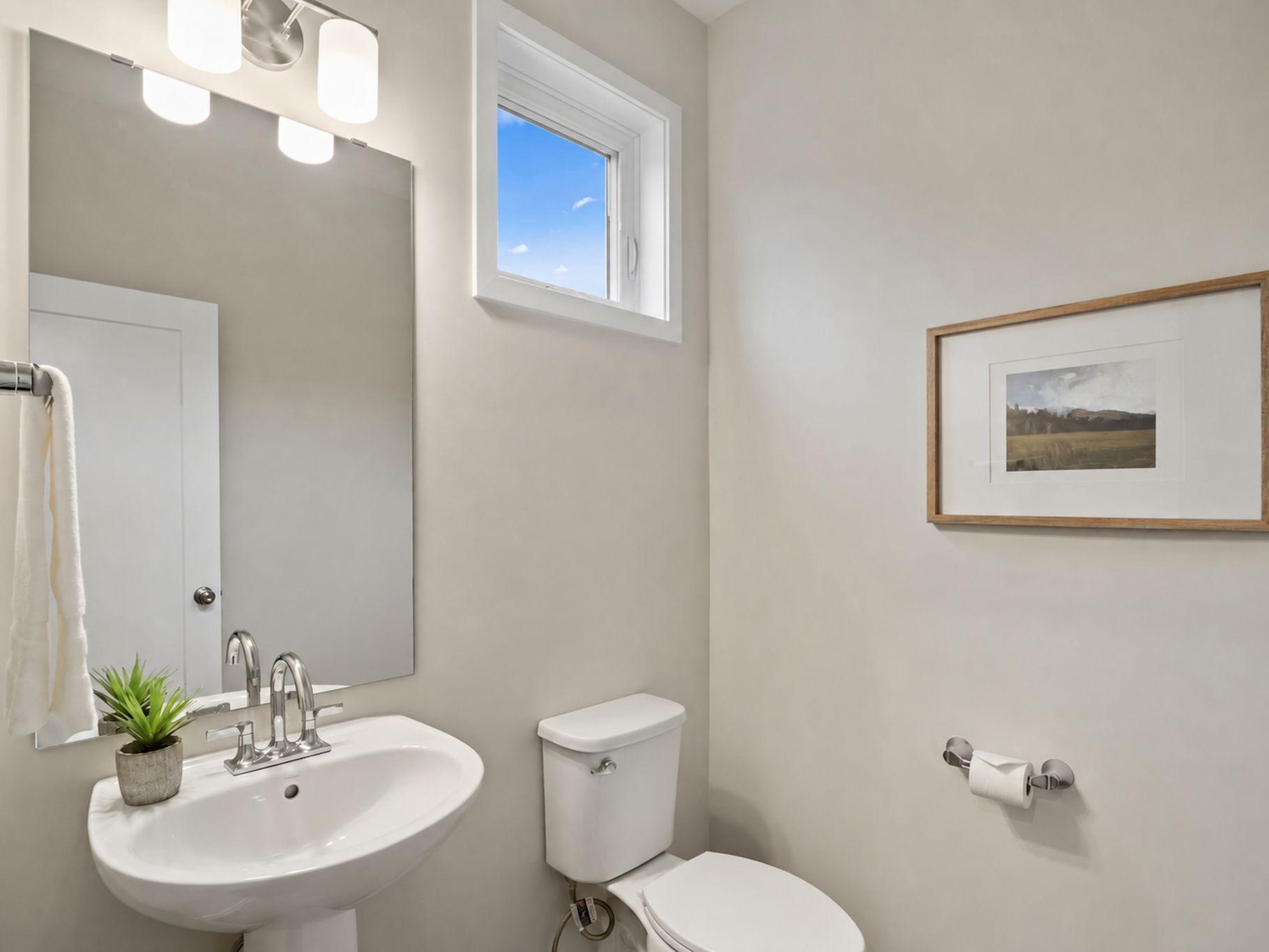 Powder Room (Main Level)