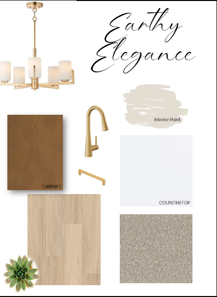 Earthy Elegance- Gold Curated Collection