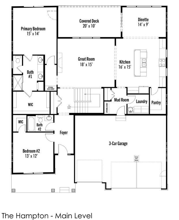 Hampton | Main Floor Layout