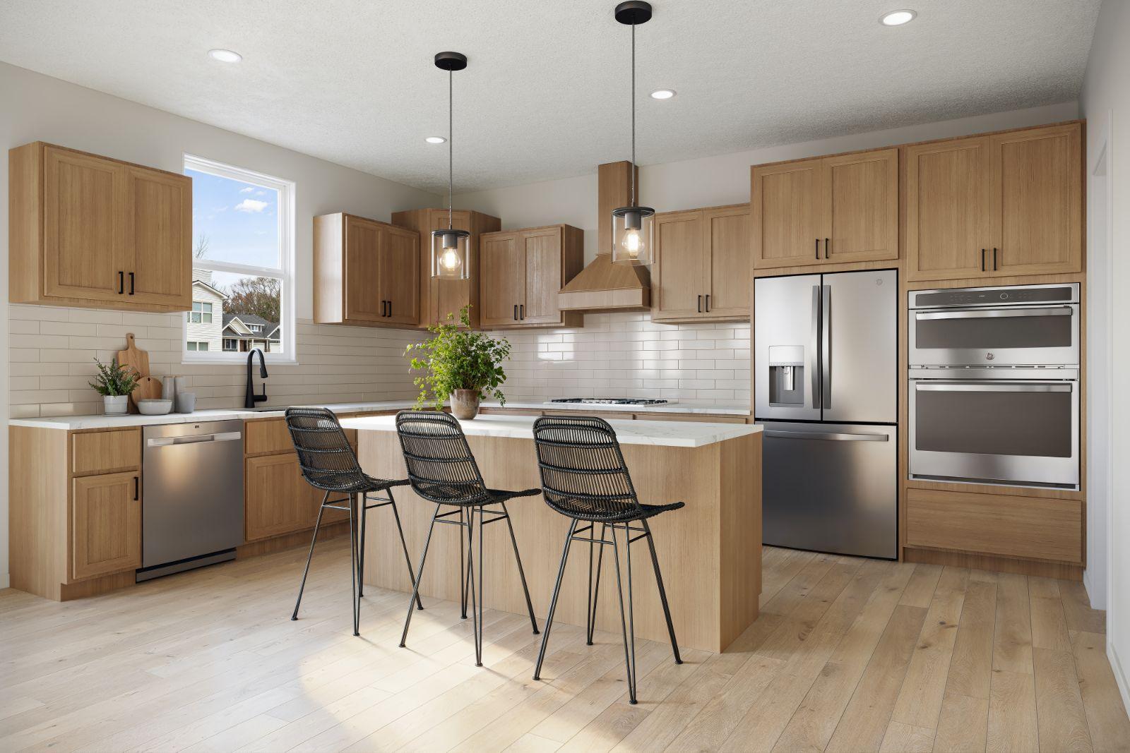Virtual renderings to showcase layout and space. See listing agent for specific selections and colors.