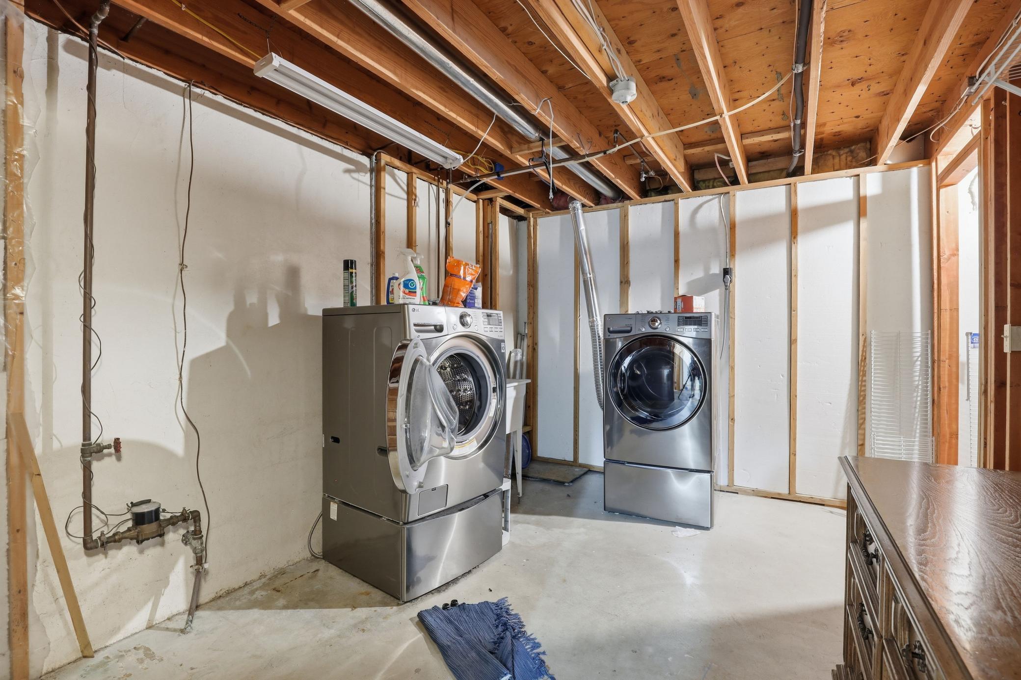 Newer washer and dryer