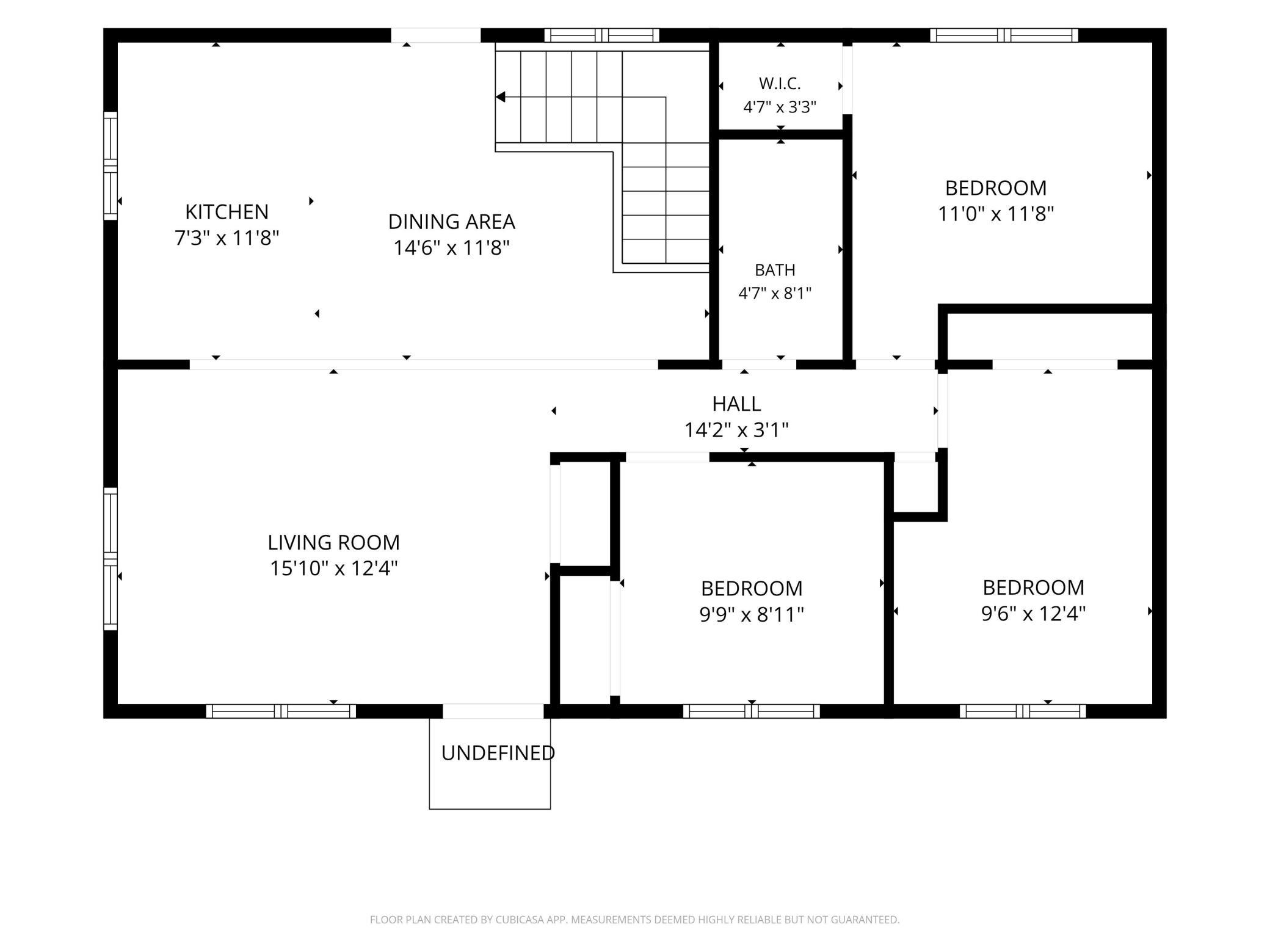 Floor Plan for the main floor