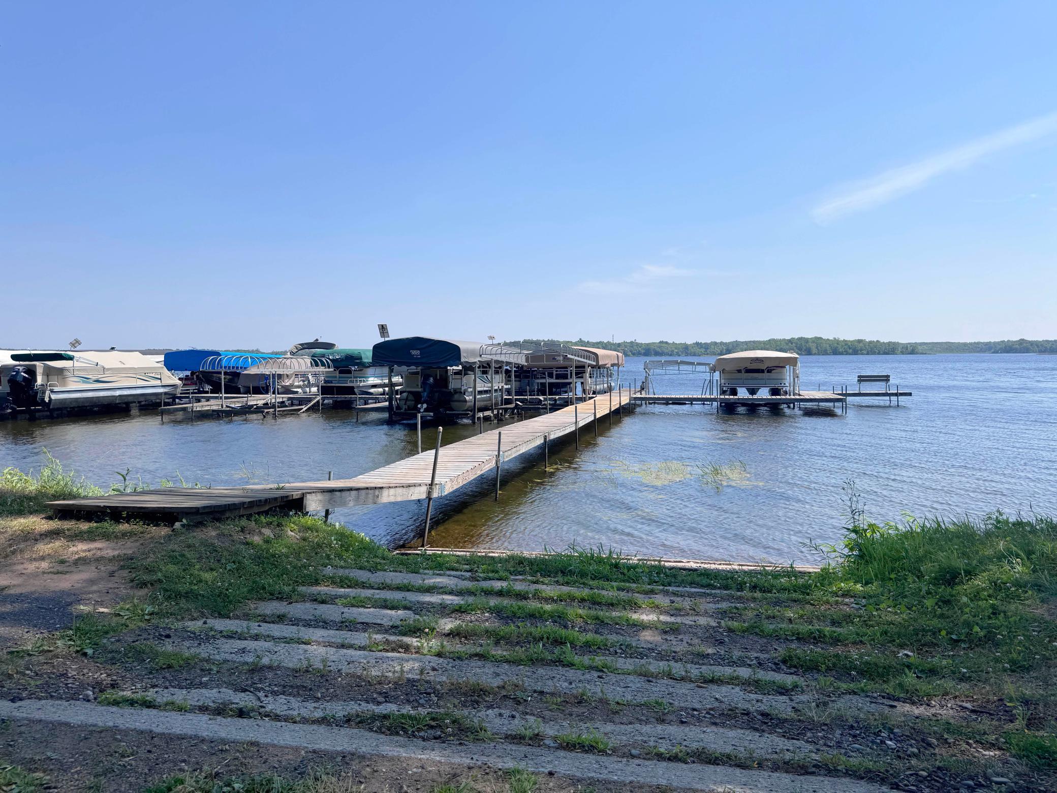 Another angle of the lake access.