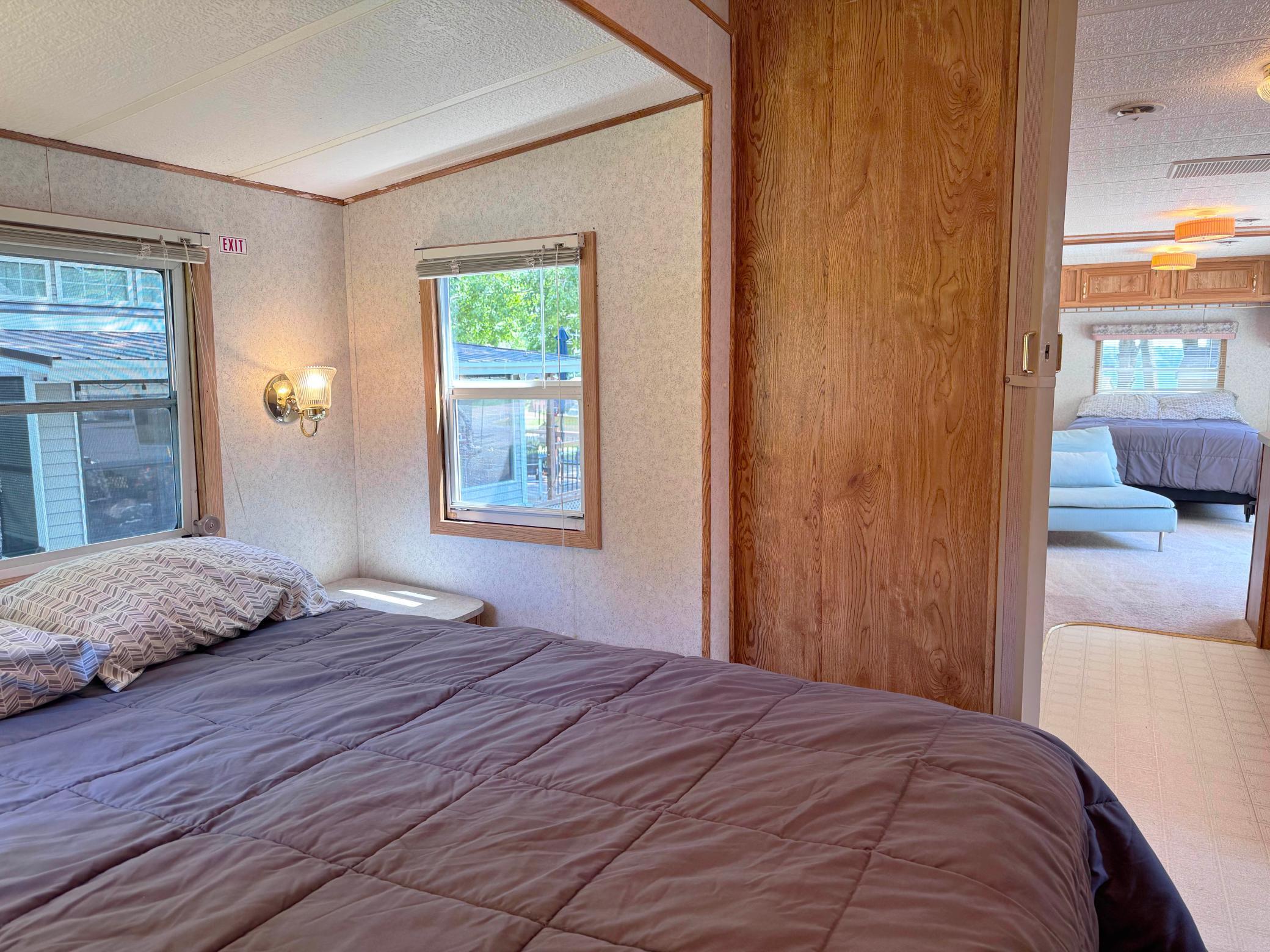 Another angle of the second bedroom.
