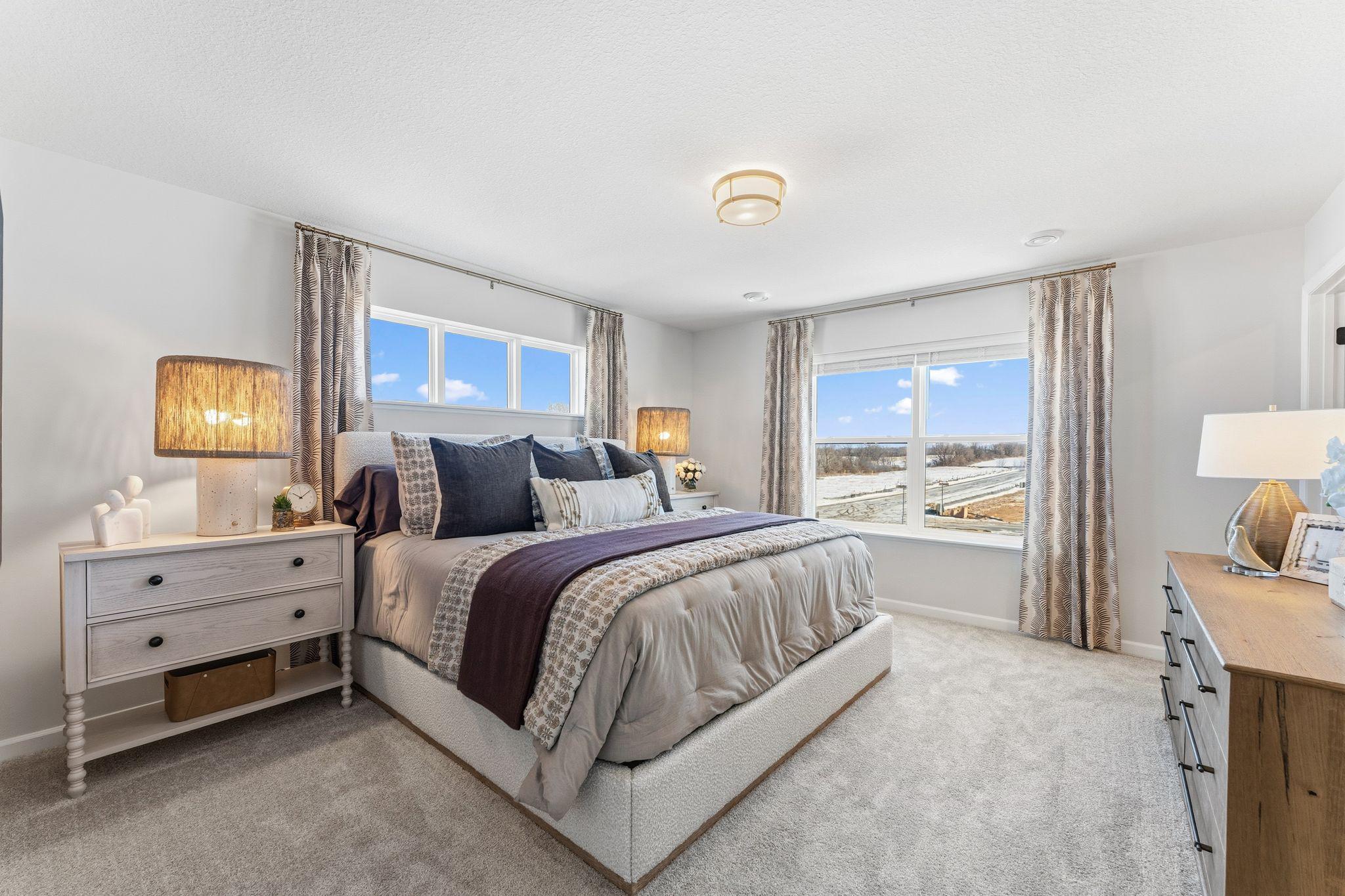 Owner's Bedroom- photo from similar model home