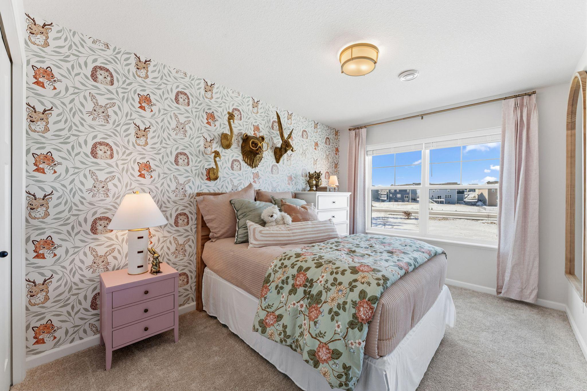 Secondary Bedroom- Similar model home