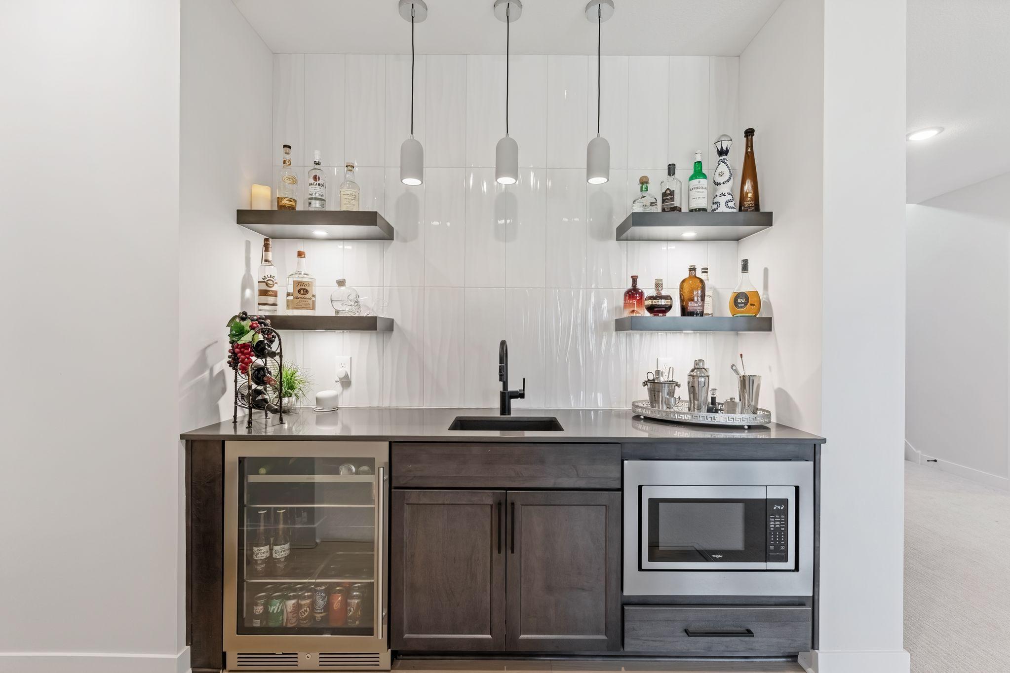 Beautiful Lower Level Wet Bar
