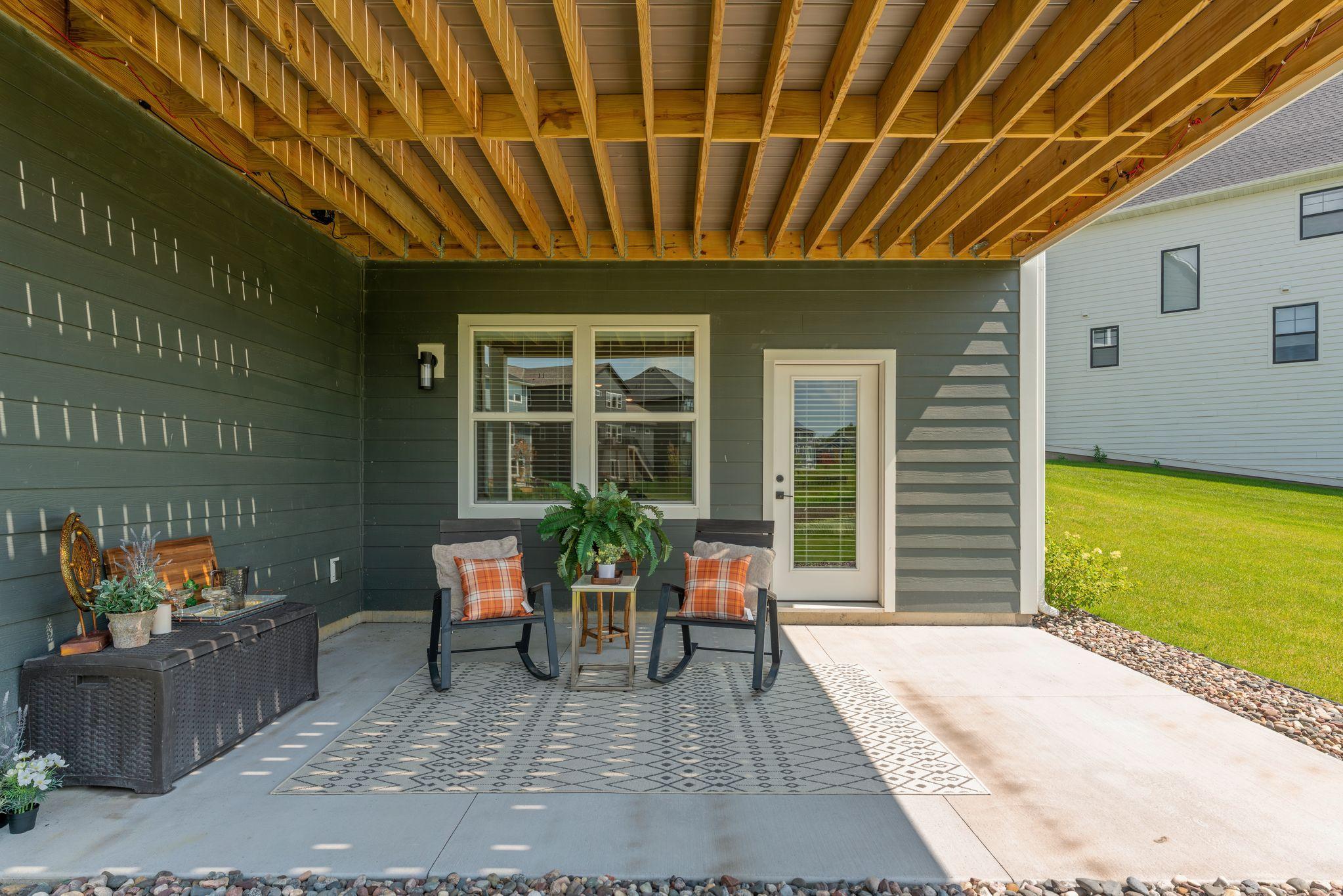 Walk out Patio