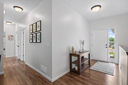 Main Entry Way with Neutral Colors