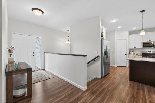 Continuous Flooring Keeps the Room Sizes Flexible with this Plan
