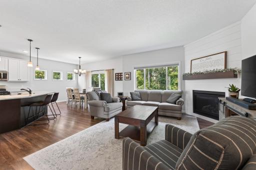 Open Floor Plan Perfect for Cozy Family Gatherings or Entertaining