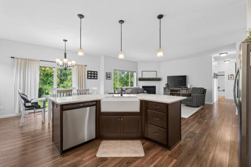 Breakfast Bar along with Dining Area give Lots of Eating Spaces