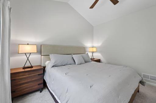 Primary Suite with Vaulted Ceiling