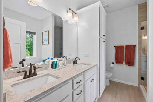 Primary Bath Includes Double Sinks