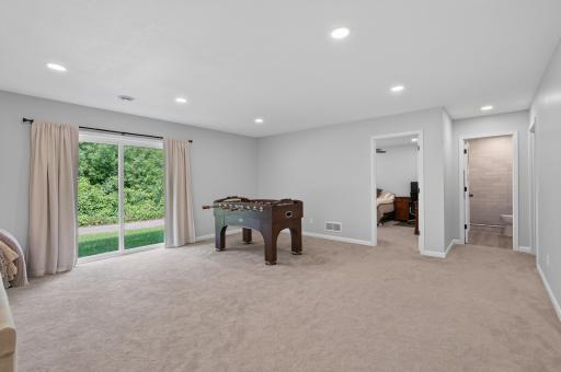 Walkout Adds to Bringing the Flexibility of the Outdoors to the Lower Level