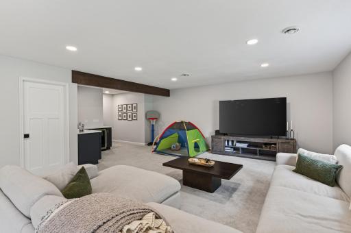 Huge Family Room and Living Space