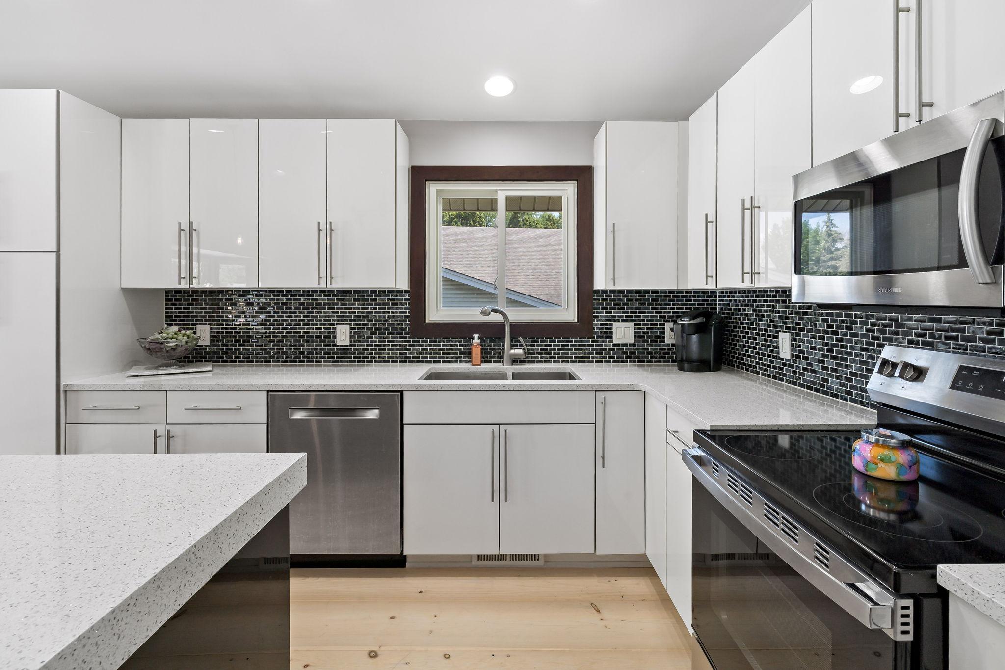 Kitchen window makes doing the dishes a whole lot easier