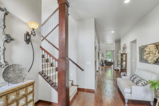 Front staircase